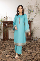 2-Pc Gripe Silk shirt With Gripe Silk Qlot Trouser CNP22-32-S-A